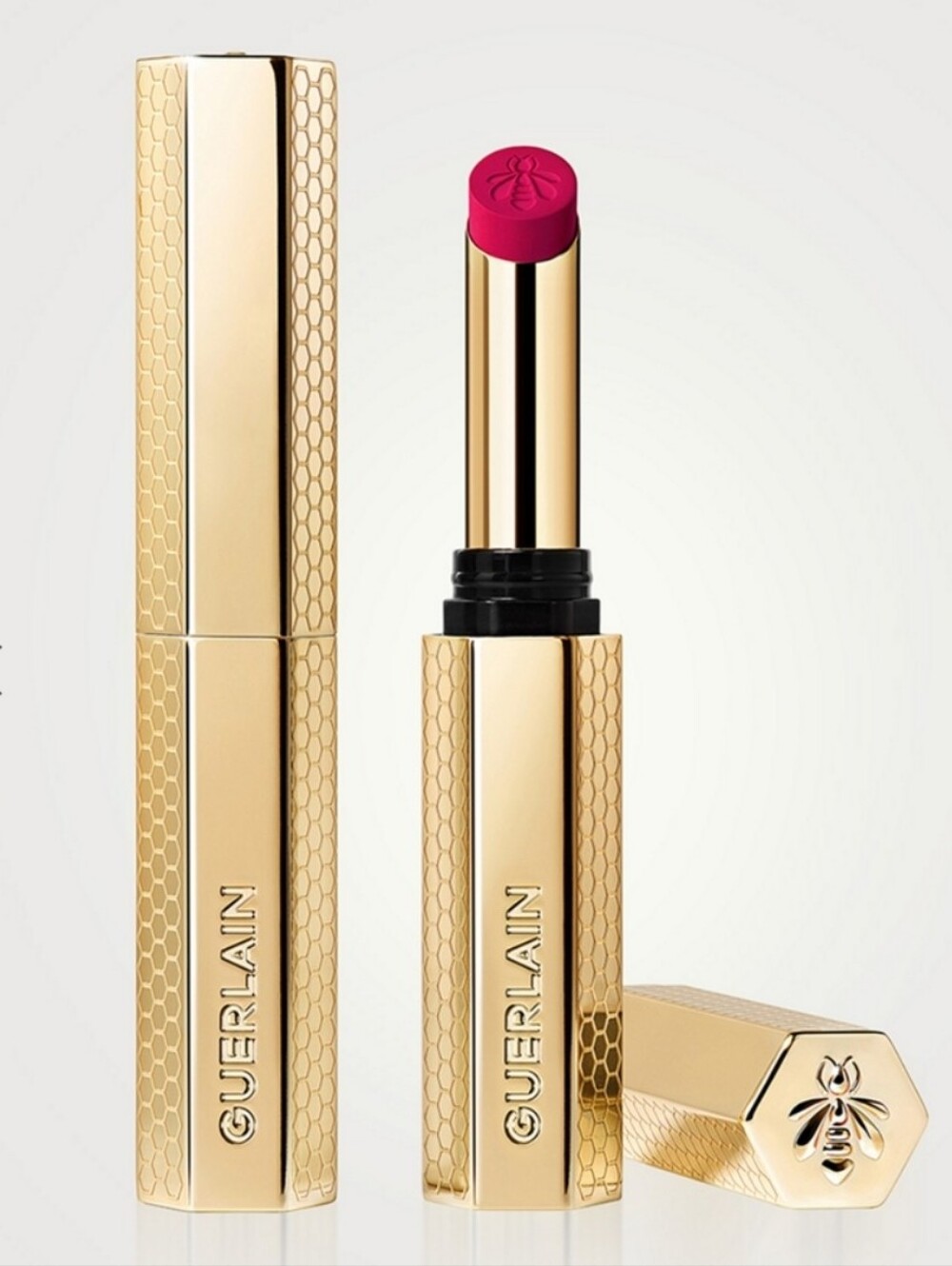 Guerlain Kisskiss Honey Infused Intense Lipstick 391 Vibrant Rose